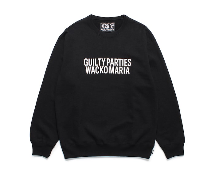 WACKO MARIA HEAVY WEIGHT CREW NECK SWEAT SHIRT